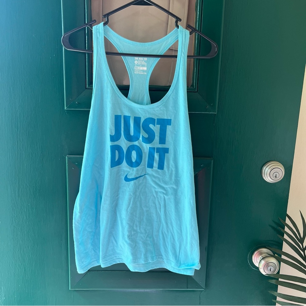 Nike Light Blue Dri-FIT Athletic Tee
